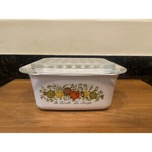 Spice of life casserole dish p-4-b with stack able lid